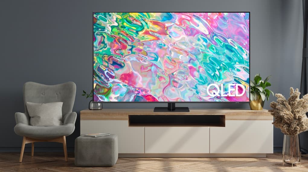  Chiếc tivi màn hình viền mỏng 4 cạnh 55 inch tạo điểm nhấn nổi bật cho không gian 