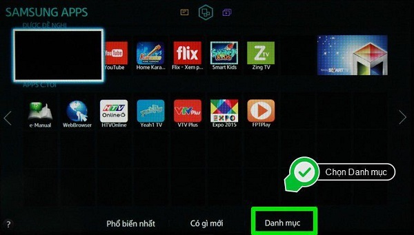 Hướng dẫn chi tiết các bước tải CH Play cho smart tivi Samsung Hướng dẫn chi tiết các bước tải CH Play cho smart tivi Samsung