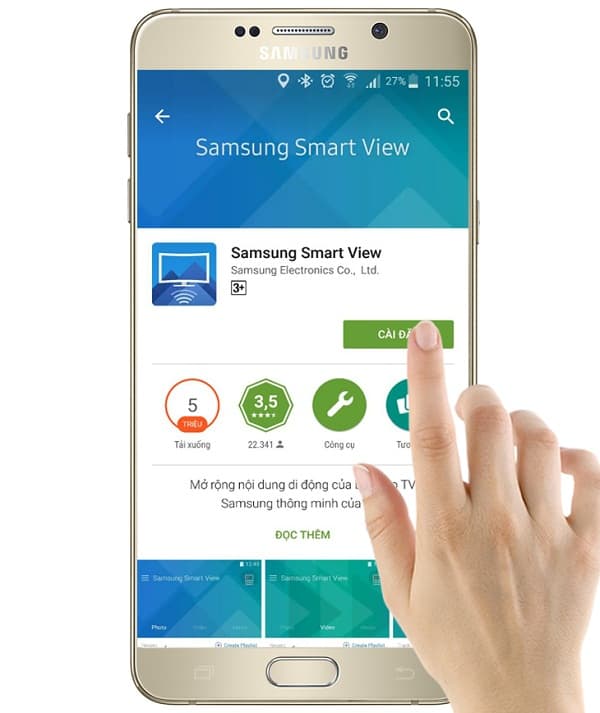 Hướng dẫn cách tải điều khiển tivi Samsung trên điện thoại Hướng dẫn cách tải điều khiển tivi Samsung trên điện thoại