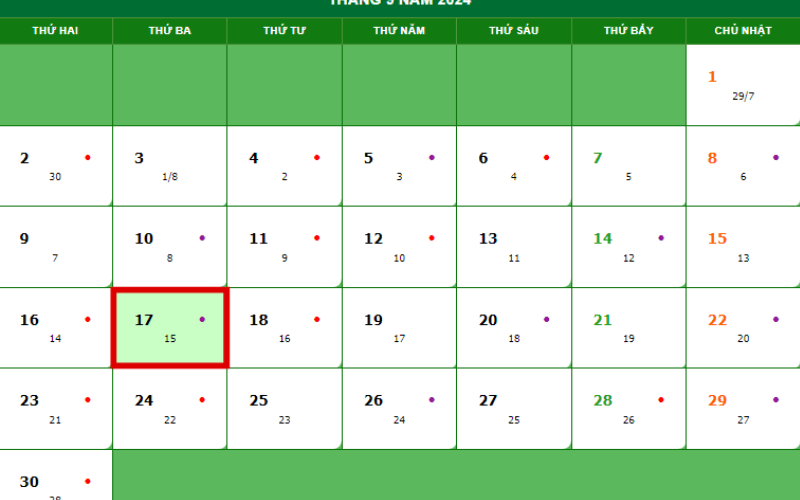 Tết Trung Thu năm nay sẽ diễn ra vào ngày 17 tháng 9 dương lịch Tết Trung Thu năm nay sẽ diễn ra vào ngày 17 tháng 9 dương lịch