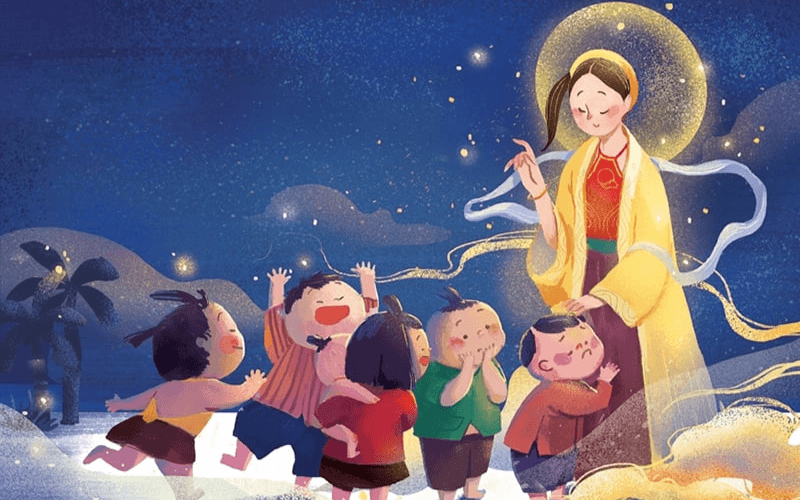 Nguồn gốc ngày lễ Trung Thu liên quan đến sự tích chú Cuội và chị Hằng Nguồn gốc ngày lễ Trung Thu liên quan đến sự tích chú Cuội và chị Hằng