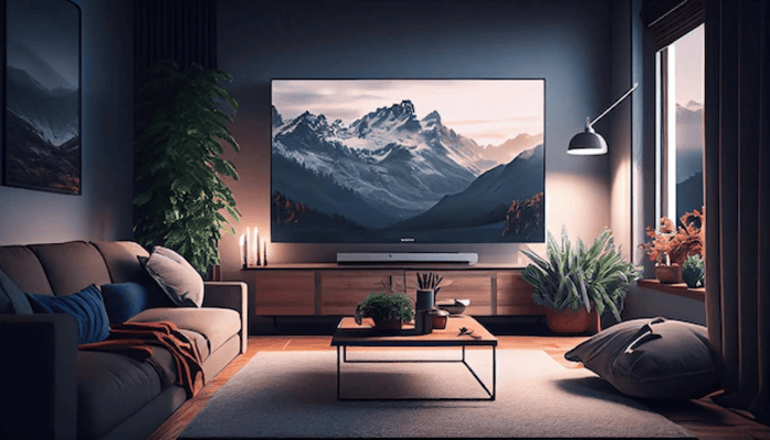 Smart Tivi Neo QLED 8K 65 inch Samsung QA65QN800A được mang lên trên mình thiết kế Infinity One và màn hình tràn viền chưa từng có đem lại cảm giác xem tuyệt vời