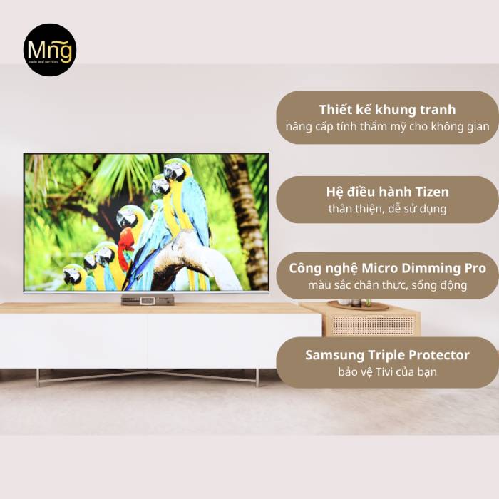 Tivi Samsung UA40J5500 mang đến vẻ đẹp nhẹ nhàng và sống động cho không gian gia đình