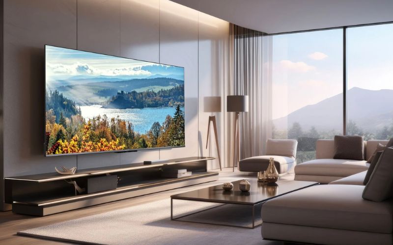 Tivi Coocaa sử dụng màn hình 4K Ultra HD, mang đến độ phân giải cao và chi tiết sắc nét