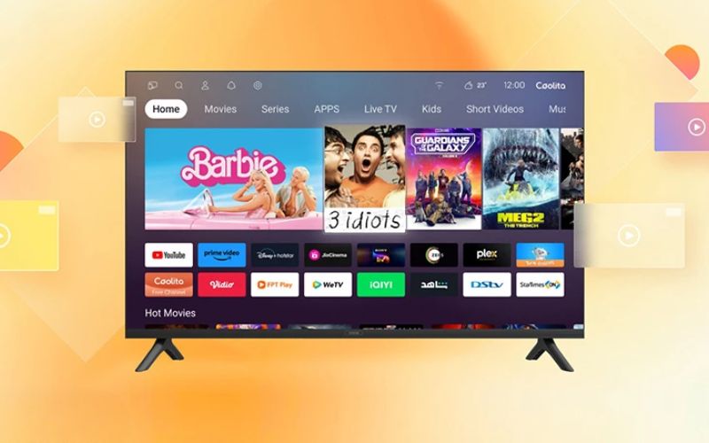 Coocaa 43S3U 43 inch tích hợp hệ điều hành Android TV, hỗ trợ nhiều ứng dụng giải trí