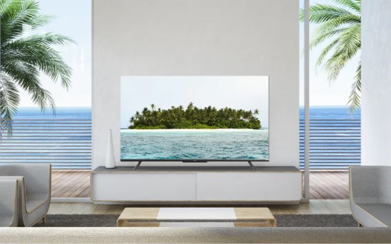 Thiết kế tràn viền của Coocaa 75C9 giúp màn hình rộng hơn, không gian hiển thị tối ưu Thiết kế tràn viền của Coocaa 75C9 giúp màn hình rộng hơn, không gian hiển thị tối ưu