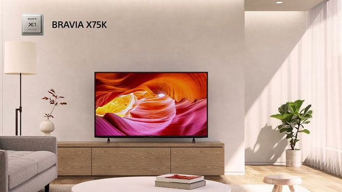 Google Tivi Sony 4K 50 inch KD-50X75K sở hữu hệ điều hành Android Tivi thông minh, thân thiện với người dùng 