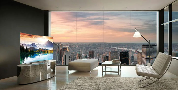 Tivi LG 65EC9700 góp phần kiến tạo nên không gian giải trí tuyệt vời