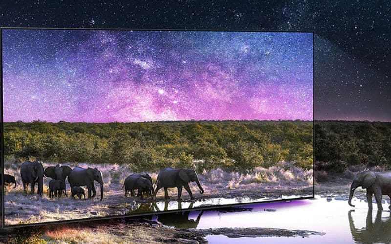 Samsung QA77S90C giúp cải thiện độ tương phản và chi tiết hình ảnh Samsung QA77S90C giúp cải thiện độ tương phản và chi tiết hình ảnh