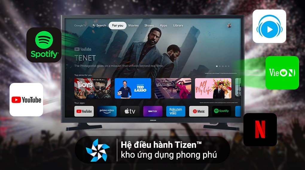 Hệ điều hành Tizen mang đến kho ứng dụng phong phú