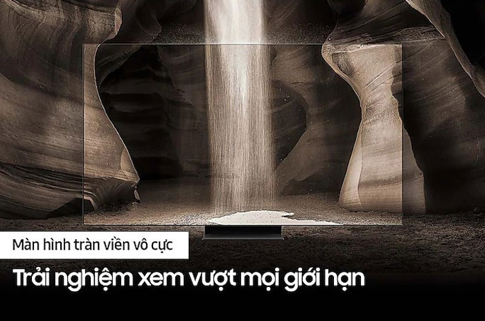 Tivi Samsung 85QN900C gây ấn tượng cực mạnh với màn hình xem tràn viền vô cực