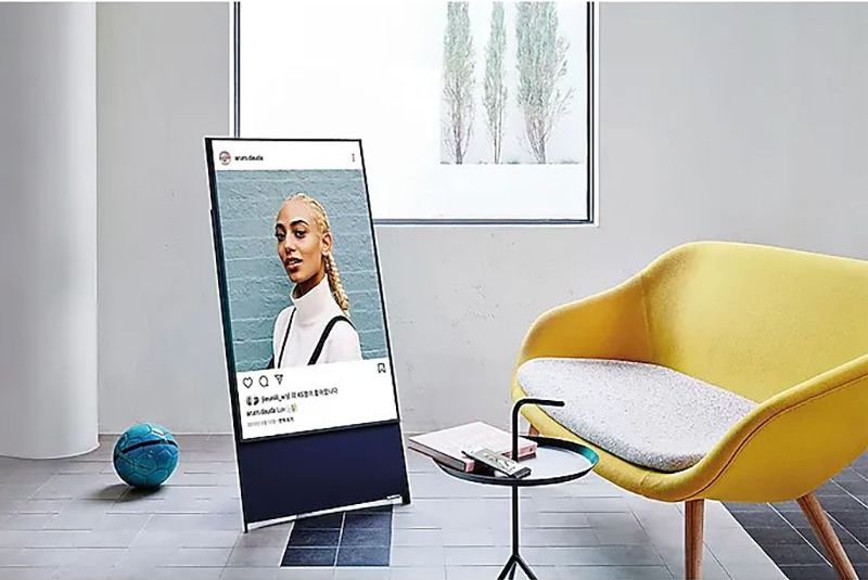Tivi Samsung Life Style 43 inch đem đến nhiều trải nghiệm xem đầy ấn tượng Tivi Samsung Life Style 43 inch