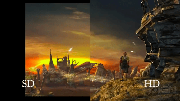 Tivi SD là dòng có chất lượng hình ảnh thấp nhất, thường ở những tivi đời cũ