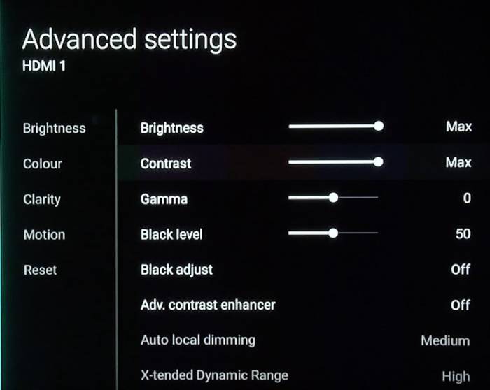 Điều chỉnh độ sáng và độ tương phản trên Tivi Sony làm giảm lượng điện năng tiêu thụ