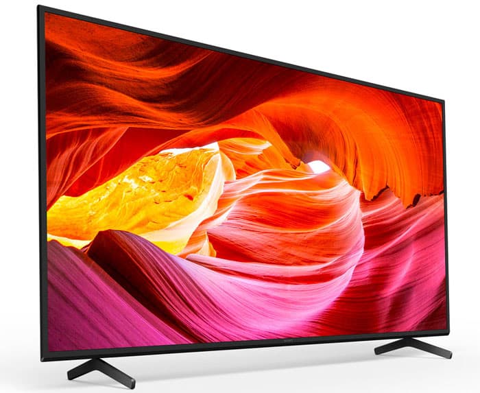 Tivi Sony KD - 55X75K với viền màn hình siêu mỏng gia tăng diện tích hiển thị