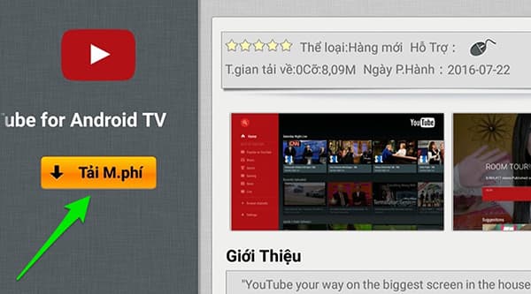 Tivi tcl không vào được youtube