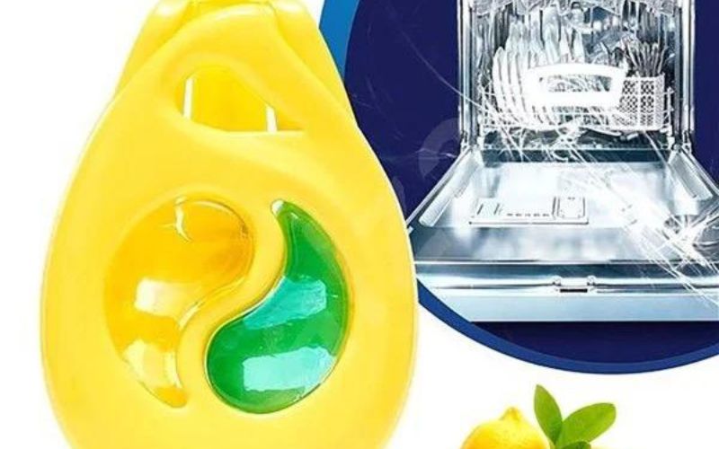  Nhiều thành phần kết hợp cho khoang rửa bát thêm thơm tho, dễ chịu