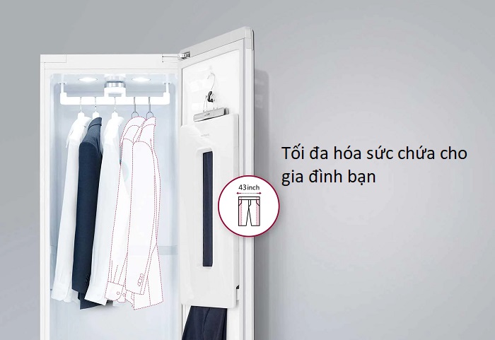 Tủ chăm sóc quần áo thông minh LG Styler S5MB