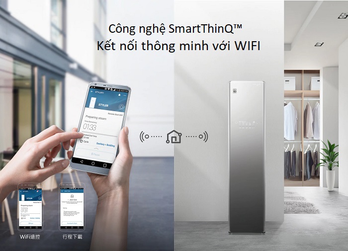 Tủ chăm sóc quần áo thông minh LG Styler S5MB