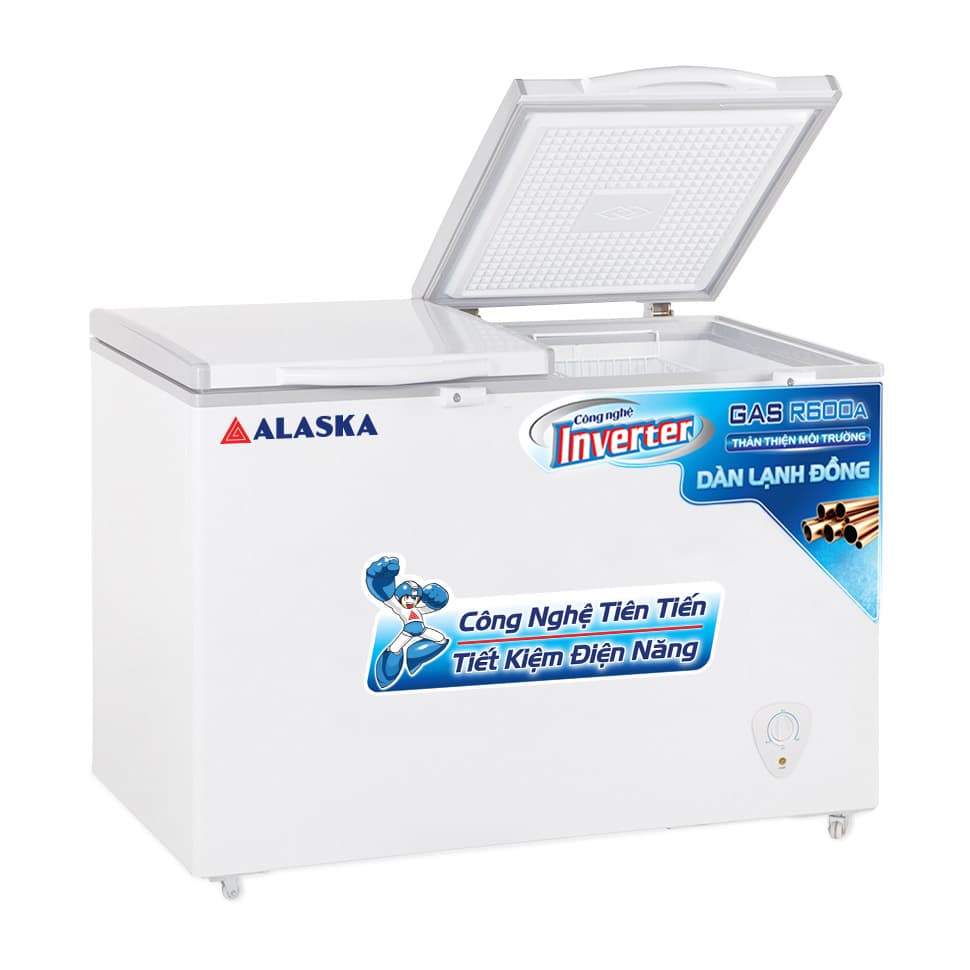 Tủ đông Alaska 2 cửa Inverter 550 Lít HB-550CI Tủ đông Alaska 2 cửa Inverter 550 Lít HB-550CI