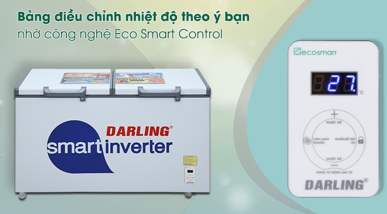 Tủ đông Darling 1 ngăn 970 lít DMF-4699 WS4 Tủ đông Darling 1 ngăn 970 lít DMF-4699 WS4