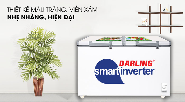 Tủ đông Darling 2 ngăn Inverter 460 lít DMF-4699 WSI2 Tủ đông Darling 2 ngăn Inverter 460 lít DMF-4699 WSI2