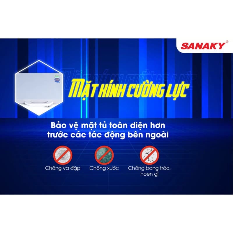 Thiết kế hiện đại, tấm kính cường lực bền đẹp tạo điểm nhấn cho mọi không gian