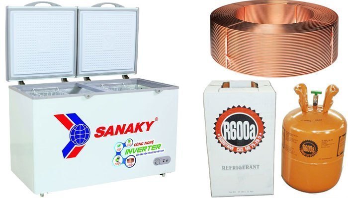Tủ đông Sanaky 280 Lít 2 ngăn 2 cánh Inverter VH-2899W4K Tủ đông Sanaky 280 Lít 2 ngăn 2 cánh Inverter VH-2899W4K
