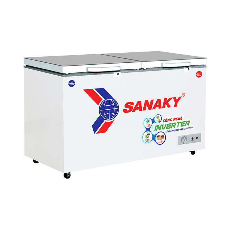 Tủ đông Sanaky 360 Lít 2 ngăn 2 cánh Inverter VH-3699W4K Tủ đông Sanaky 360 Lít 2 ngăn 2 cánh Inverter VH-3699W4K