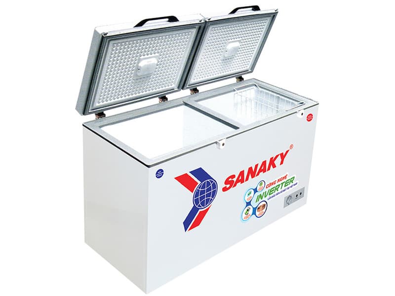 Tủ đông Sanaky 360 Lít 2 ngăn 2 cánh Inverter VH-3699W4KD