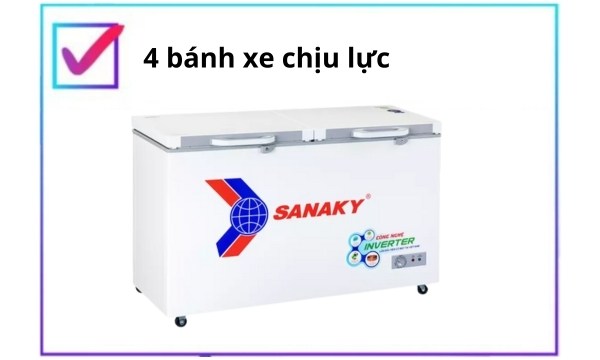  Các tiện ích đi kèm nâng cao hiệu quả, sự tiện nghi khi sử dụng tủ đông