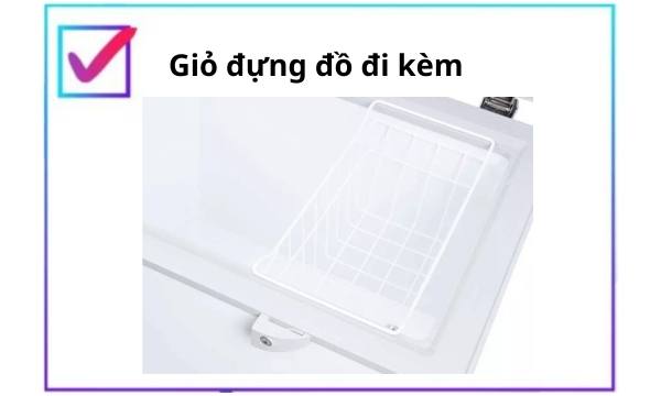  Các tính năng hữu ích tạo sự tiện nghi, hiệu quả khi sử dụng tủ đông