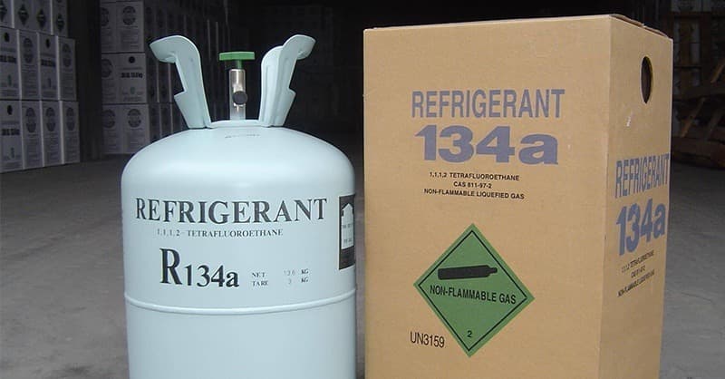Gas R134A làm lạnh nhanh, an toàn với môi trường, người sử dụng Gas R134A làm lạnh nhanh, an toàn với môi trường, người sử dụng