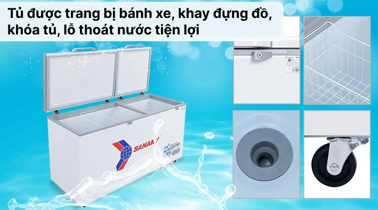 Các tiện ích đi kèm nâng cao sự tiện nghi, hiệu quả khi sử dụng tủ đông Các tiện ích đi kèm nâng cao sự tiện nghi, hiệu quả khi sử dụng tủ đông
