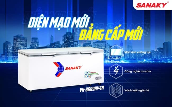  Thiết kế hiện đại, nắp phủ kính cường lực sang trọng phù hợp với mọi không gian