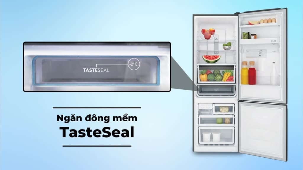  Ngăn đông mềm TasteSeal giữ thực phẩm tươi sống thơm ngon dài lâu