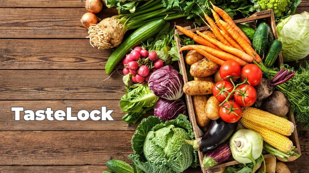 Ngăn rau củ tasteLock cho độ ẩm lý tưởng giữ thực phẩm rau củ quả luôn tươi xanh