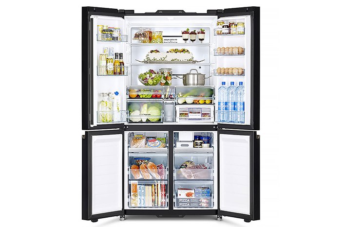 Tủ lạnh Hitachi 4 cửa Inverter 569L R-WB640VGV0X(MGW) Tủ lạnh Hitachi 4 cửa Inverter 569L R-WB640VGV0X(MGW)