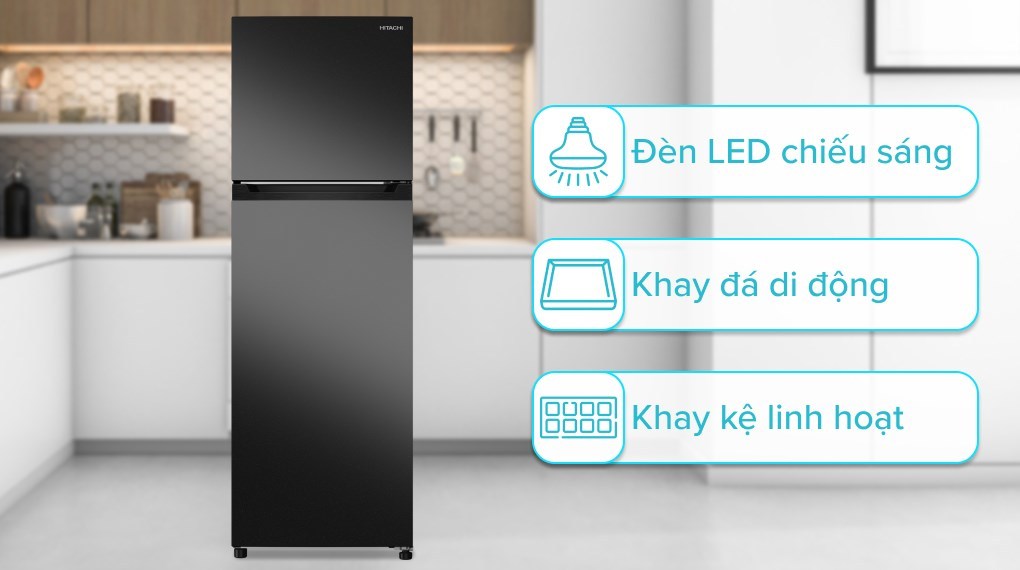 Các tiện ích đi kèm sử dụng tủ lạnh Hitachi đơn giản, tiện lợi hơn