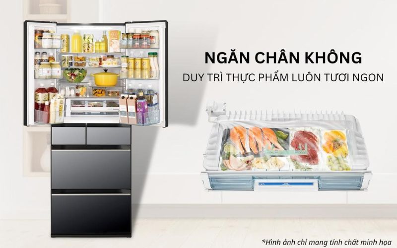 Ngăn chân không Vacuum Compartment bảo toàn hương vị, cấu trúc nguyên bản Ngăn chân không Vacuum Compartment bảo toàn hương vị, cấu trúc nguyên bản