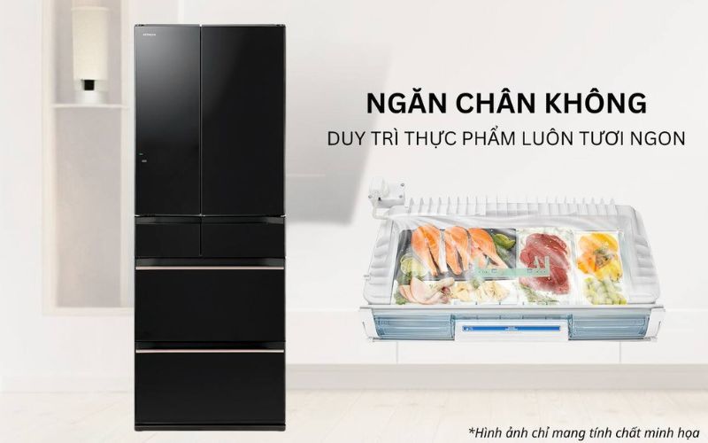 Ngăn chân không không cần rã đông, chế biến nhanh chóng