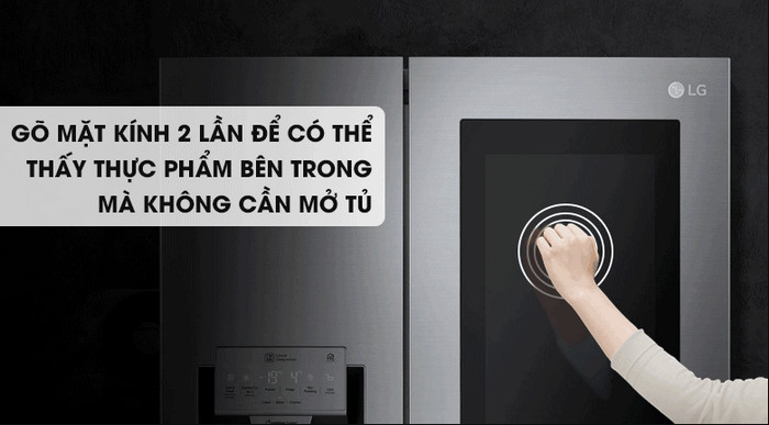 Tủ lạnh LG Door in Door có gì đặc biệt (Ảnh minh họa)