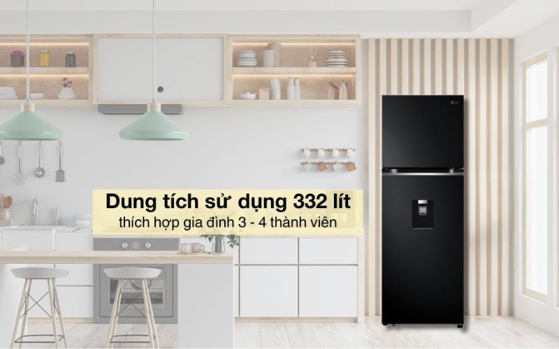 Tủ lạnh ngăn đá dưới tiện lợi, dung tích 332 lít tô điểm thêm cho gian bếp Tủ lạnh ngăn đá dưới tiện lợi, dung tích 332 lít tô điểm thêm cho gian bếp