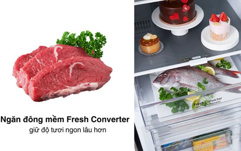 Ngăn đông mềm Fresh Converter cho bạn thưởng thức những món ngon mỗi ngày Ngăn đông mềm Fresh Converter cho bạn thưởng thức những món ngon mỗi ngày