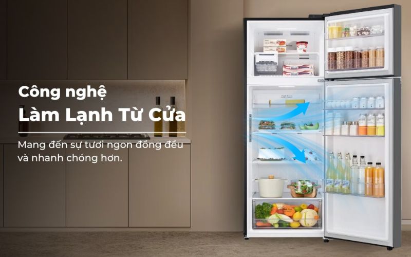 Công nghệ làm lạnh từ cửa làm lạnh vượt trội, nhanh chóng hơn Công nghệ làm lạnh từ cửa làm lạnh vượt trội, nhanh chóng hơn