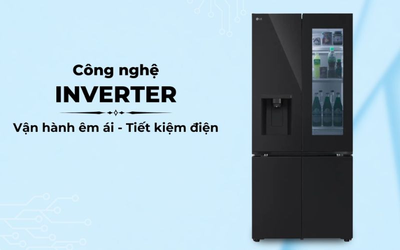 Công nghệ biến tần Inverter vận hành ��m ái, tiết kiệm điện Công nghệ biến tần Inverter vận hành êm ái, tiết kiệm điện