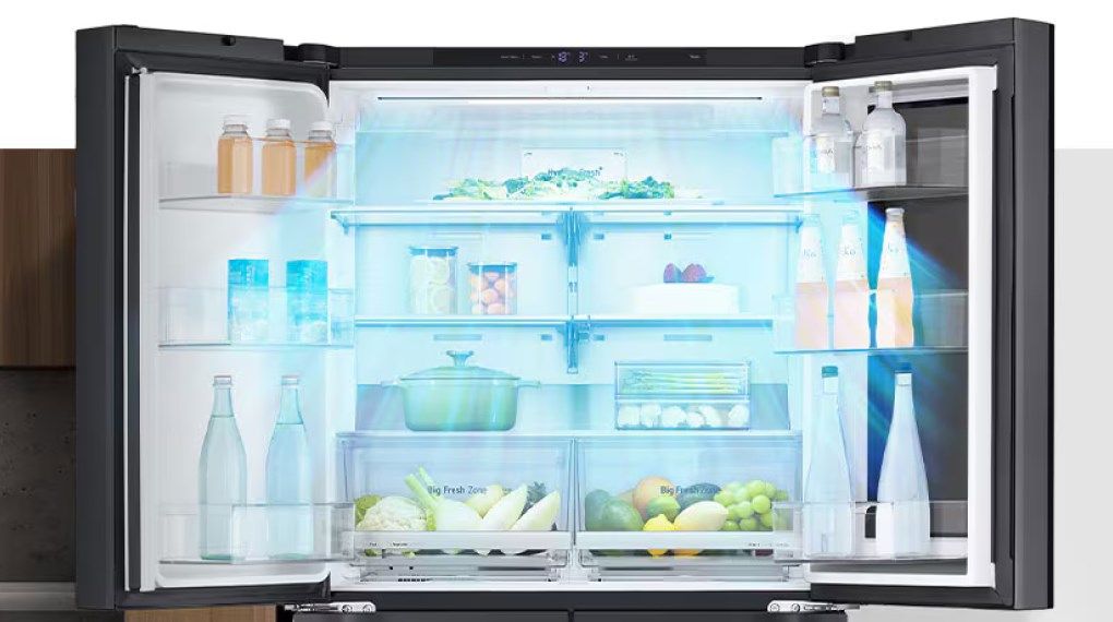 Hệ thống làm lạnh DoorCooling và Multi Air Flow lan tỏa hơi lạnh nhanh, đồng đều Hệ thống làm lạnh DoorCooling và Multi Air Flow lan tỏa hơi lạnh nhanh, đồng đều