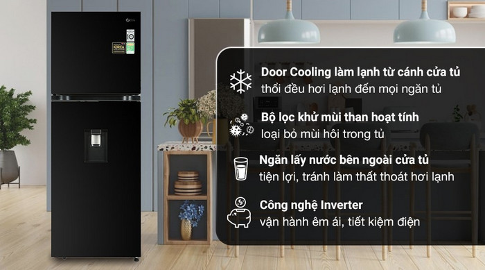 Tủ lạnh đa tính năng thích hợp gia đình ít người (Ảnh minh họa)