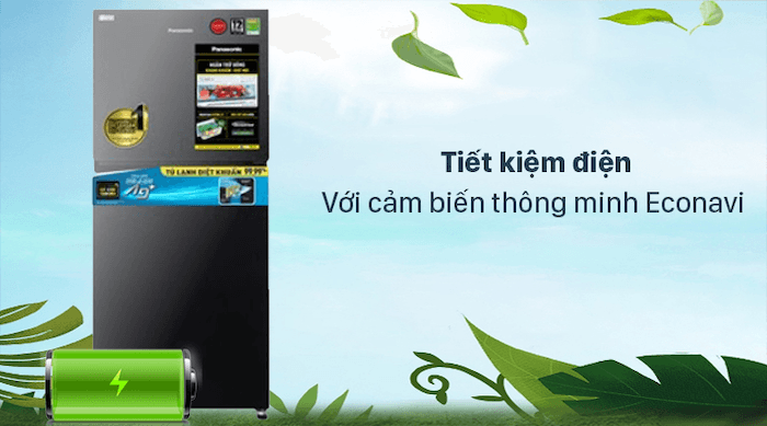 Tủ lạnh Panasonic 2 cánh Inverter 268 Lít NR-TV301VGMV Tủ lạnh Panasonic 2 cánh Inverter 268 Lít NR-TV301VGMV