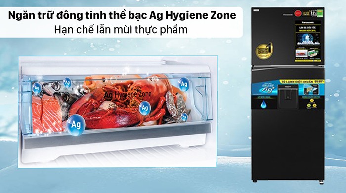 Tủ lạnh Panasonic 2 cánh Inverter 326L NR-TL351GPKV